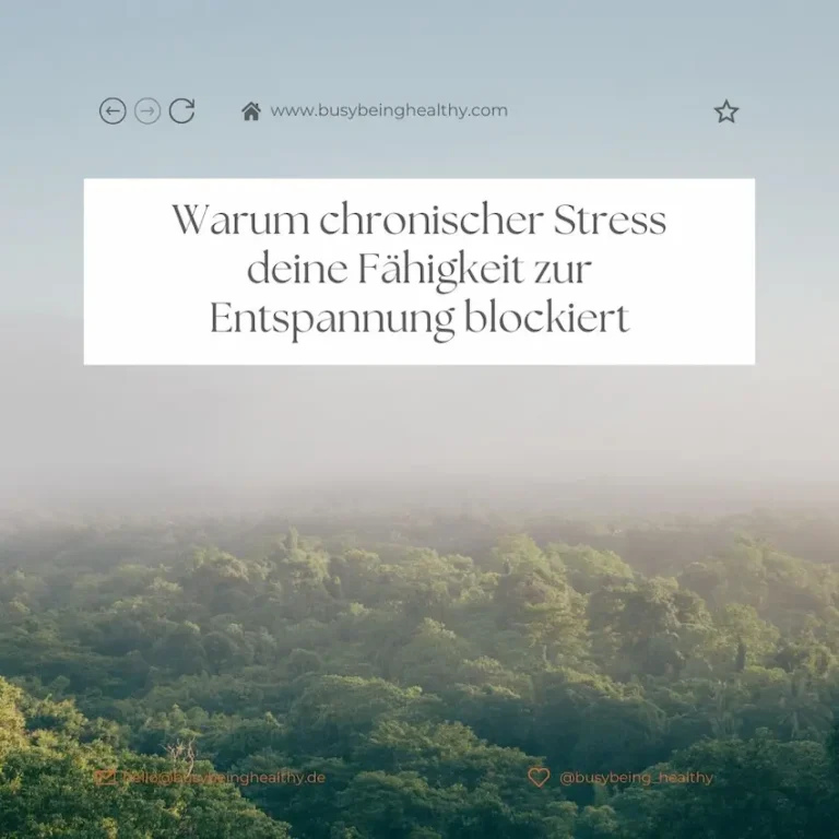 Chronischer Stress